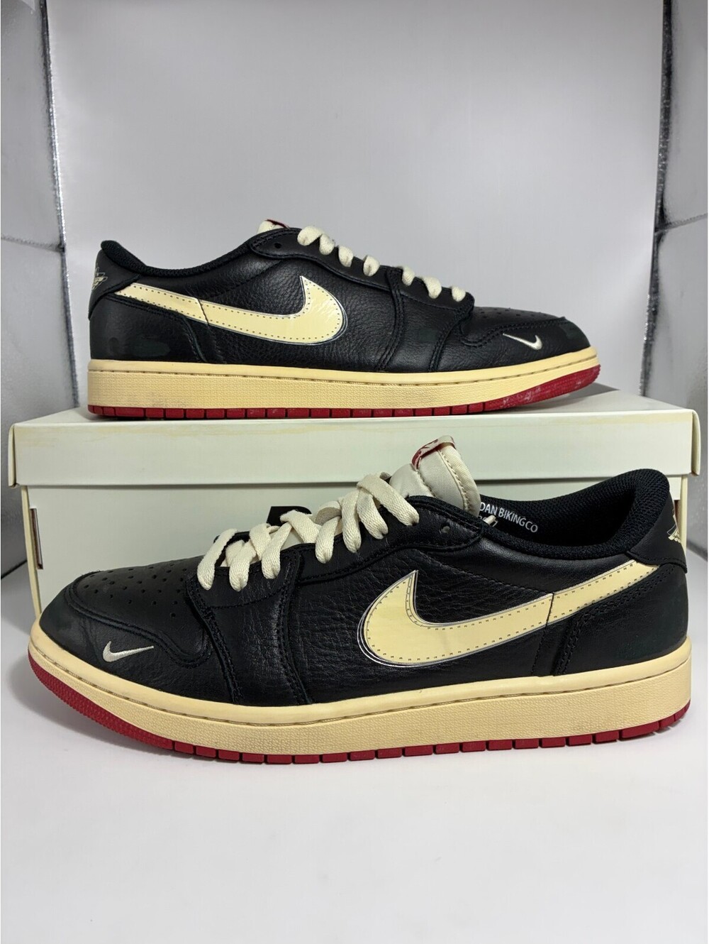 Size 10 - Nigel Sylvester x Air Jordan 1 OG Low Better With Time